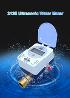 213E Medidor de Agua Ultrasónico Clase B de Bajo Precio, Modelo Popular, LoRaWAN, M-Bus, Modbus, Medidor de Flujo de Agua Ultrasónico Digital Inteligente