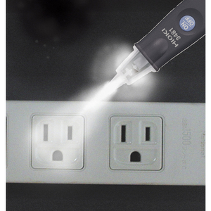 HIOKI 3481 AC <b>Voltage</b> <b>Detector</b> <b>Pen</b> with LED Light Analog Only Display CAT4 600V Accuracy 30g Lightweight Made in Japan - Product Image 4