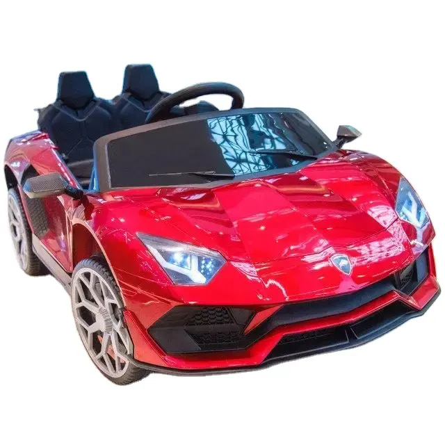 Đi xe điện tử trên đồ chơi xe ô tô cho trẻ em để lái xe điện tử lớn xe ổ đĩa xe cho trẻ em