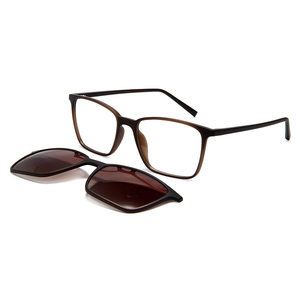 Nuevo imán cuadrado TR90 Marco de gafas con <span class=keywords><strong>Clip</strong></span> en gafas de sol polarizadas para hombres mujeres marco óptico Monturas De <span class=keywords><strong>Lentes</strong></span> - Product Image 6
