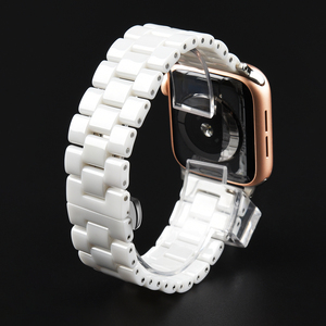 38mm 42mm de Ceram reloj <span class=keywords><strong>Apple</strong></span> <span class=keywords><strong>Watch</strong></span> banda de 44mm banda de cerámica para <span class=keywords><strong>el</strong></span> reloj de <span class=keywords><strong>Apple</strong></span> - Product Image 1