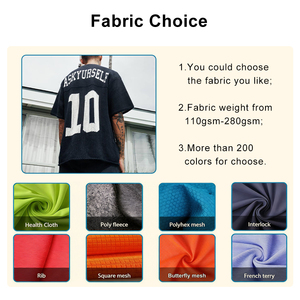 Suéter de punto informal para hombre, 100 % algodón, con logotipo personalizado, manga corta, jersey de fútbol, secado rápido, transpirable - Product Image 6