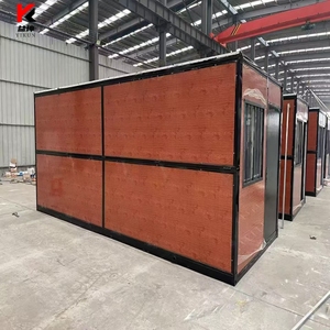 North America economico 20ft casa prefabbricata portatile contenitore staccabile con telaio in acciaio per capannone di stoccaggio vivente all'aperto - Product Image 3