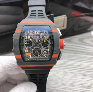 Luxury Custom 3502 Lavish <b>Watch</b> Carbon Fiber Case Skeleton Tourbillon Movement Fashion <b>Watch</b> Waterproof Business Wristwatch - Product Image 1