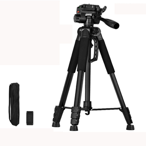 Trépied de vlogging flexible noir de 72 pouces à 3 sections pour téléphone portable - Product Image 2