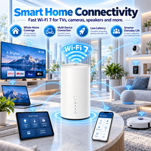 Routeur CPE 5G SDX72 avec WiFi 7 sans fil BE7200, prise en charge des réseaux cellulaires <span class=keywords><strong>4G</strong></span> 5G, NFC, VoLTE, VoIP, <span class=keywords><strong>modem</strong></span> CPE 5G - Product Image 4