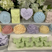 Savon artisanal chinois LovSens, motif décoratif élégant, coffret cadeau de mariage, souvenir, logo personnalisé, hydratant, pour l'exportation