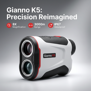Telémetro Láser de Largo Alcance con Aumento de 8X, Telémetro de Caza y <span class=keywords><strong>Golf</strong></span>, Resistente al Agua, Telémetro Profesional - Product Image 2