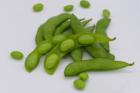 Edamame IQF Premium en gousses, Soja surgelé en vrac, Snack végétal riche en protéines, Meilleur prix