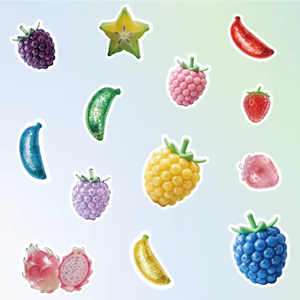 Funny TPR Fruit Banana Strawberry apple <b>Blind</b> Box Wholesale Sensory Stress Relief Squishy Toys - Product Image 2