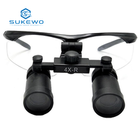 Lunettes grossissantes dentaires KEWO, loupe dentaire à fixation sur la tête, instruments chirurgicaux ORL pour une chirurgie de précision