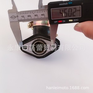 Collecteur d'admission pour scooter GY6 50cc et interface de carburateur 80cc, y compris l'accessoire de capot - Product Image 2