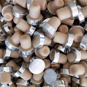 ขายส่งแอลกอฮอล์วอดก้าขวดแก้วสังเคราะห์T-Shaped Stopperจุกไวน์ขวดStoppersไม้ฝาขวด - Product Image 5