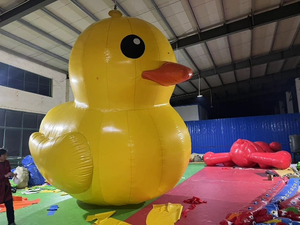 आउटडोर इंफ्लेटेबल बतख, जलरोधी एयरटाइट पीले बतख, 400d ऑक्सफोर्ड कपड़े सामग्री के साथ, खेल गतिविधियों के लिए उपयुक्त - Product Image 3