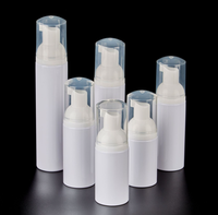 Bouteille à pompe ronde transparente en mousse, très vendue, pour la distribution de savon dans la cuisine et la salle de bain