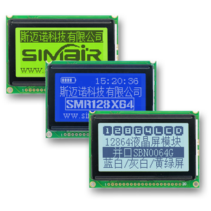 DG12864-15 75*52.7Mm Wg12864b Thay Thế RG12864B PG12864-J HG1286418 STN COB <span class=keywords><strong>Ks0108</strong></span> Màn Hình Màu Xanh Lam Màn Hình <span class=keywords><strong>Lcd</strong></span> Đồ Họa 128X64 - Product Image 2