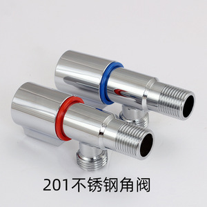 วาล์วเหล็กกล้าไร้สนิม Crane Crown แบบมุมฉาก ขนาด 1/2 นิ้ว เกลียวตัวผู้ วาล์วสามทางสำหรับเครื่องทำน้ำอุ่น - Product Image 5