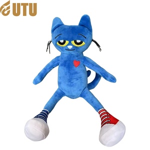 Explosiones transfronterizas Pitt Cat Hand Doll CAT Peluche de juguete Muñeca Educación de la primera infancia Libro de imágenes Doll-F - Product Image 5