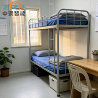 Maison temporaire modulaire pliable de type Z de 20 pieds, conteneur maritime en acier pliable, mini-maison en stock, directement de l'usine