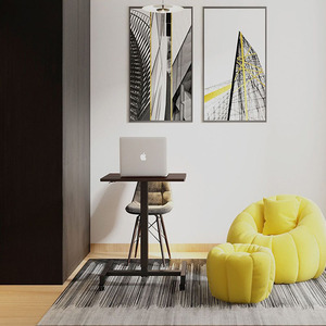 Modern and <strong>Simple</strong> Iron Mobile Portable Table <strong>Study</strong> <strong>Desk</strong> Bedside Home Office Furniture <strong>Desk</strong> - Product Image 6