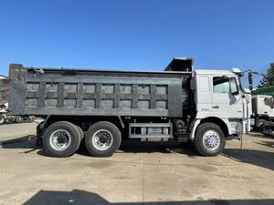 Nuevo usado para transporte de carga camión grúa montada marca Shacman lona automática camión volquete - Product Image 2