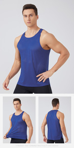 Chaleco Deportivo para <span class=keywords><strong>Hombre</strong></span>, <span class=keywords><strong>Verano</strong></span>, Transpirable, Secado Rápido, Sin Mangas, para Maratón, Running, Fitness, con <span class=keywords><strong>Tirantes</strong></span> - Product Image 3