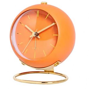 <b>Retro</b> Simple Green Desk & <b>Clock</b> Battery Powered Silent Non-Ticking Digital Display Small Size Night Light Electronic - Product Image 1