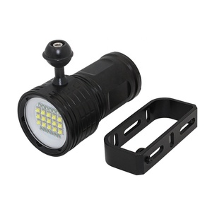 Linterna de fotografía subacuática, <span class=keywords><strong>luz</strong></span> de vídeo de buceo de 1200lm, reflector blanco, rojo y púrpura, potente <span class=keywords><strong>luz</strong></span> de relleno de Vida Marina - Product Image 5