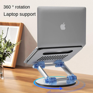 Adjustable 360 Rotating Aluminum Portable Laptop Stand For Macbook Air Xiaomi Dell <strong>HP</strong> Lenovo PC <strong>Tablet</strong> - Product Image 2
