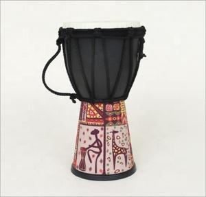 Venta al por mayor de tambor de piel de cabra Africana <span class=keywords><strong>Bongo</strong></span> tambor para adultos niños rendimiento KTV Iglesia favor djembe tambor de juguete conjunto - Product Image 3