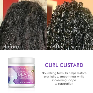 Nouvel arrivage d'échantillon de produit d'activateurs de <span class=keywords><strong>cheveux</strong></span> frisés <span class=keywords><strong>crépus</strong></span> de marque privée curl custard pour <span class=keywords><strong>cheveux</strong></span> naturels - Product Image 2