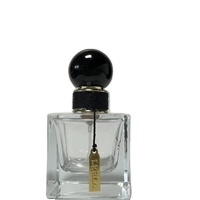 Capuchons de flacons de parfum ronds transparents brillants et colorés populaires
