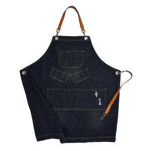 Tablier de cuisine sans manches en jean imprimé, réutilisable et tendance, idéal pour la maison, le bricolage, les salons de thé, les hôtels, les serveurs et les cuisiniers. - Product Image 5