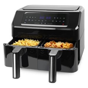 Friteuse à air double 2000W 8,2L avec écran intelligent CNC, style moderne, sans huile, pour la perte de poids, double panier, friteuse à air intelligente - Product Image 2