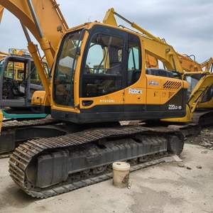 Excavadora de Orugas Daewoo 220LC-9S de Alta Calidad, 22 Toneladas de Peso Operativo, Motor Original Hyundai, Bomba PLC, Segundo Motor, Caja de Cambios - Product Image 1