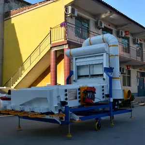 China best selling maize wheat paddy oat barley seed cleaner with grader and wind system