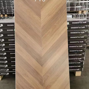 พื้นไม้ลายไม้สำเร็จรูป กันน้ำ หรูหรา ราคาประหยัด วัสดุ LVT/<span class=keywords><strong>SPC</strong></span>/WPC <span class=keywords><strong>ยาง</strong></span>ไวนิล PVC แผ่นพลาสติกปูพื้น - Product Image 3
