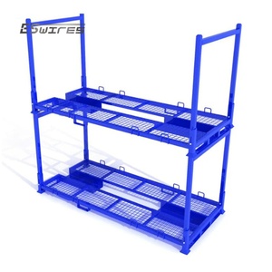 विश्वसनीय धातु भारी शुल्क स्टैकयोग्य ऑटो उद्योग मोटरसाइकिल स्टील क्रट - Product Image 3