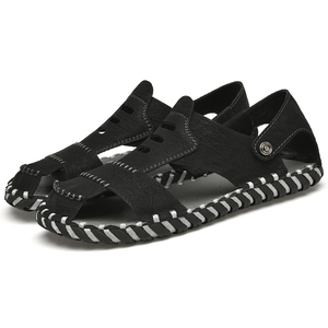 Offre Spéciale <span class=keywords><strong>hommes</strong></span> en <span class=keywords><strong>cuir</strong></span> sandale été en plein air respirant chaussures de plage de haute qualité <span class=keywords><strong>hommes</strong></span> <span class=keywords><strong>sandales</strong></span> - Product Image 4
