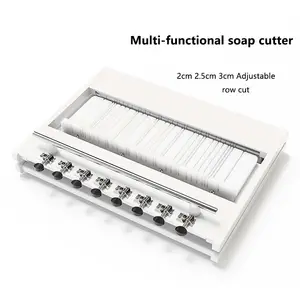 Mesa de corte de jabón multifunción ajustable, elevador temprano, cortador de jabón de metal ajustable para jabón hecho a mano, herramientas para hacer <span class=keywords><strong>pan</strong></span> - Product Image 3