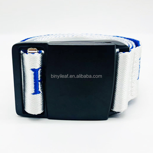 Cinturón de Golf para Hombre, Personalizado de Fábrica, con Logotipo Jacquard Tejido de 3.8CM, Brillante y Duradero, de Nailon, con Hebilla Magnética de Liberación Rápida - Product Image 5