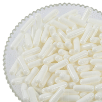 Capsules vides en gélatine dure de haute qualité, blanches, taux de remplissage de 99,8 %, toutes tailles, stock disponible en entrepôt.
