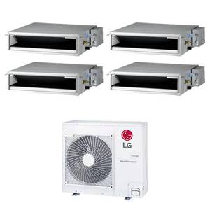 Aire Acondicionado por Ductos Penta Split 6000-8000 BTU, Ahorro de Energía, Doméstico, A++, MU5R40, con Refrigerante R32, Penta Split 9000+9000+9000+900 Pe - Product Image 1