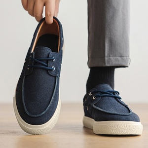 Dreamy Stark 2025 Primavera Otoño, Nuevos Mocasines Casuales de Moda para Hombre con Cordones, Estilo Británico, Zapatos de Skate con Parte Superior de PU y Suela de Goma - Product Image 5