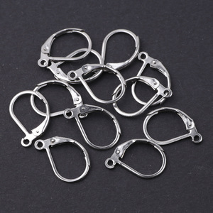 Pendientes de Clip de Acero Inoxidable Unisex, Forma Geométrica Redonda, Accesorio de Moda, Origen Yiwu - Product Image 3