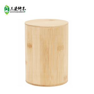 <b>Bamboo</b> tea storage jar, home tea bag storage <b>container</b>, <b>bamboo</b> and wood tea aging jar, kitchen seasoning storage box - Product Image 3