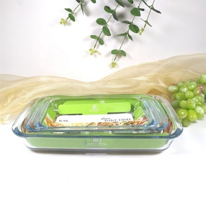 Recipiente Grande de Vidrio para Almacenamiento de Alimentos con Tapa Hermética. Ideal para Almacenar Alimentos, Verduras o Frutas. Cazuela para Hornear, Lasaña - Product Image 5
