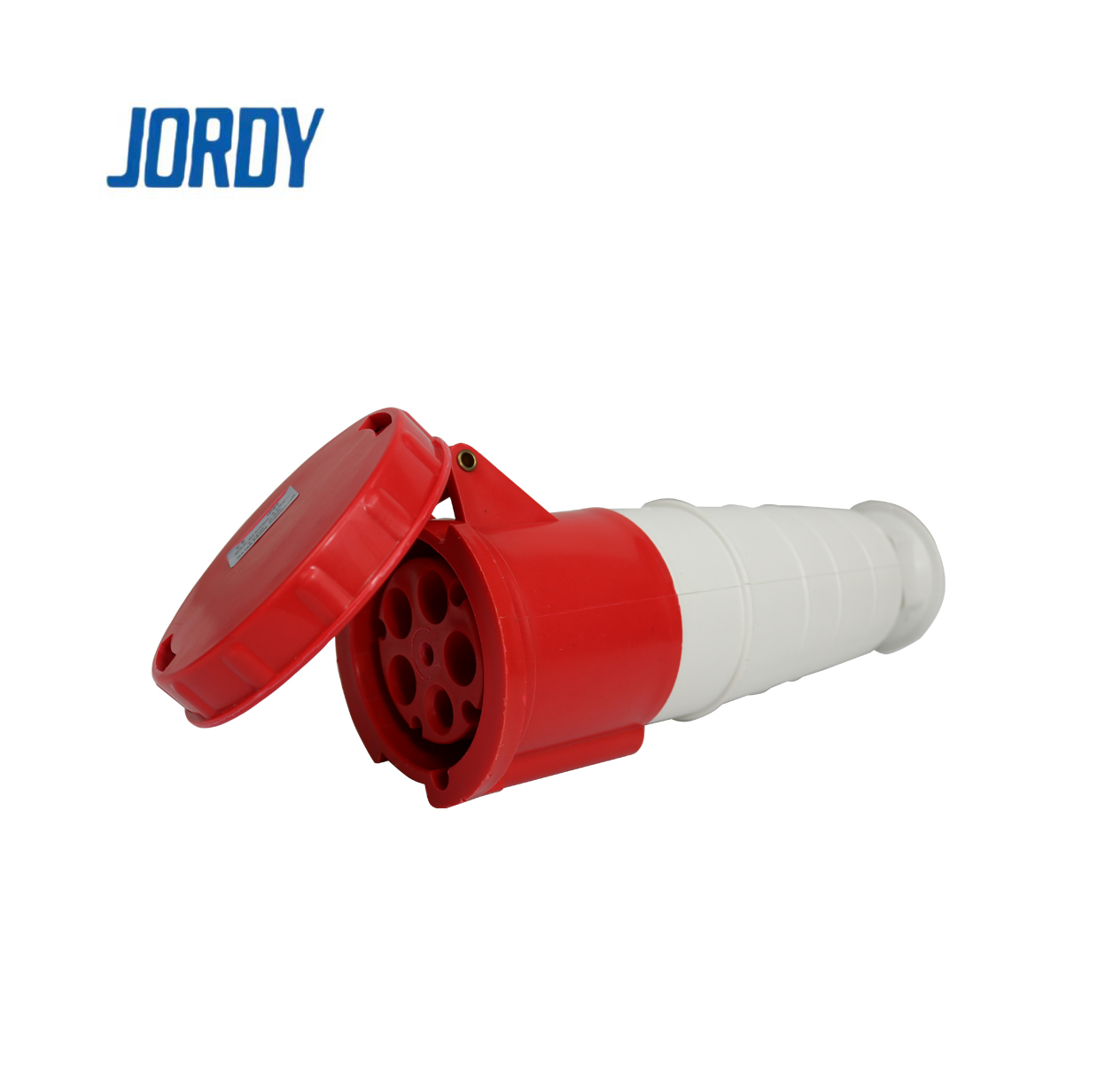 63A 5P 400V Red Cable Socket