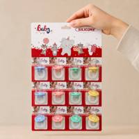 Lot de 12 Sucettes en Silicone pour Bébé, Apaisantes pour Nouveau-né, Aide au Sommeil, Vente en Gros