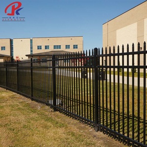 Clôture de jardin en acier galvanisé, résistance à la corrosion, vente directe d'usine, panneau d'intimité en gros, clôture en <span class=keywords><strong>fer</strong></span> forgé - Product Image 2